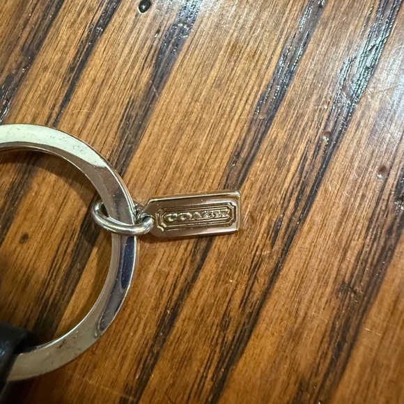 Coach Leather Bee Key Fob/Bag Charm - Picture 4 of 4